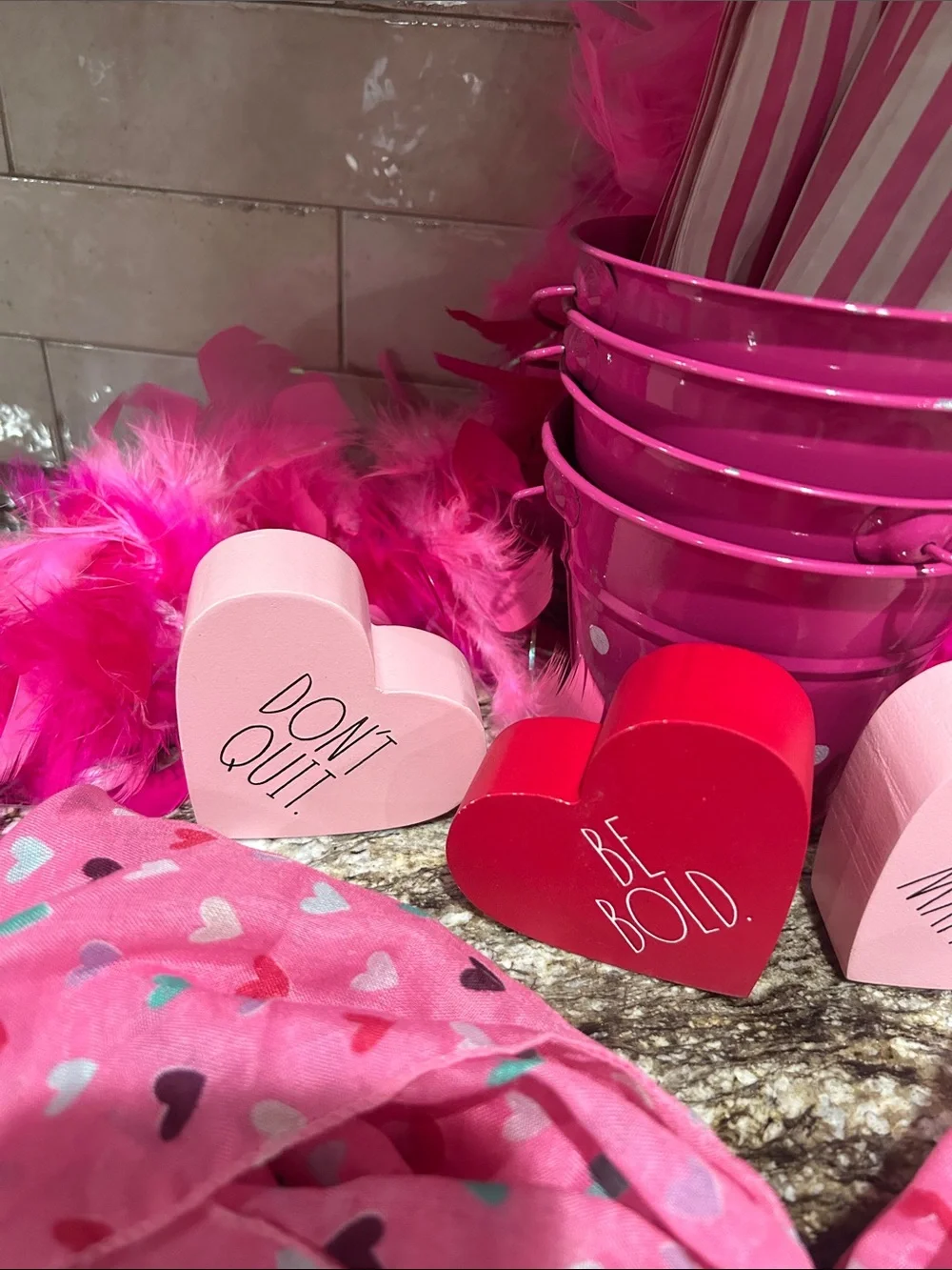 Rae Dunn vibrant pink
